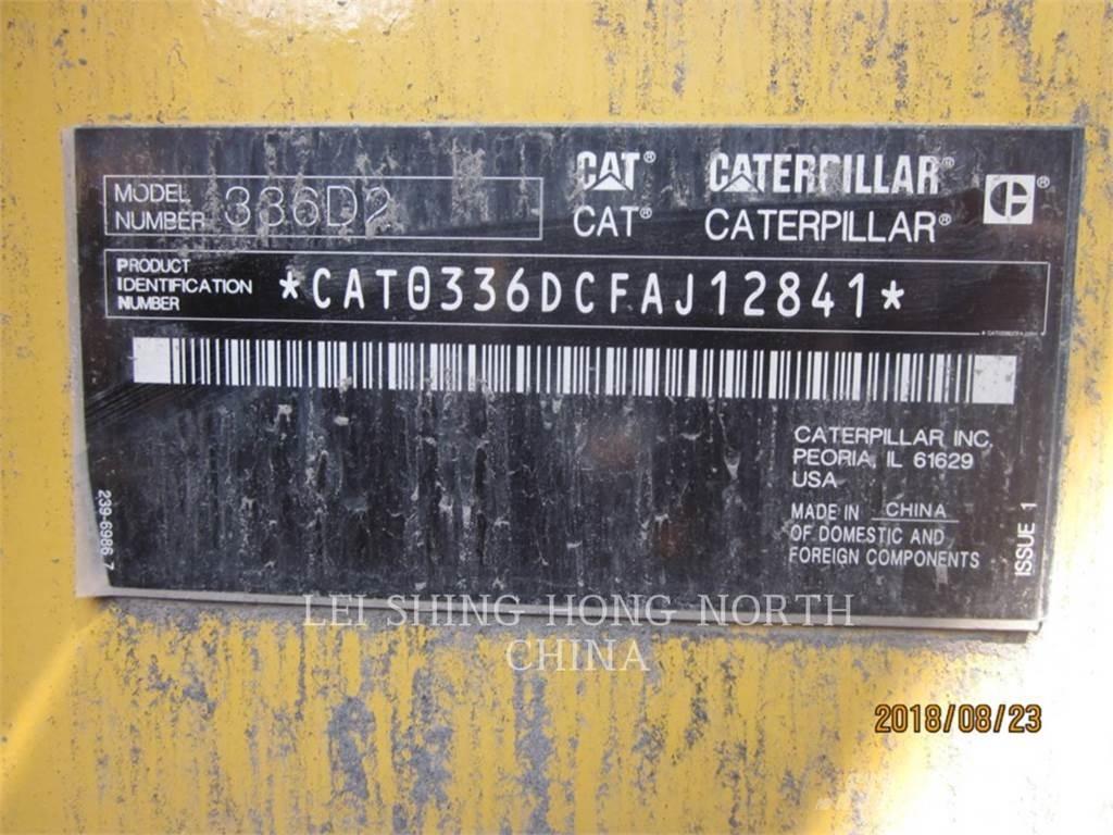 CAT 336D2 Lánctalpas kotrók