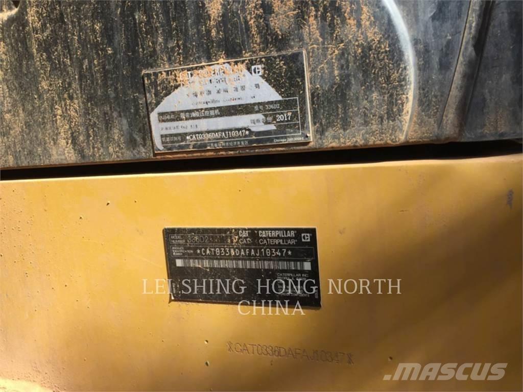 CAT 336D2 Lánctalpas kotrók