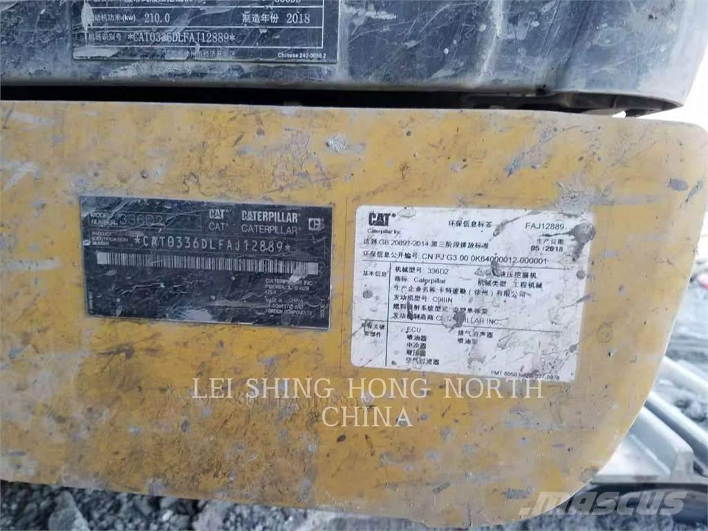 CAT 336D2 Lánctalpas kotrók