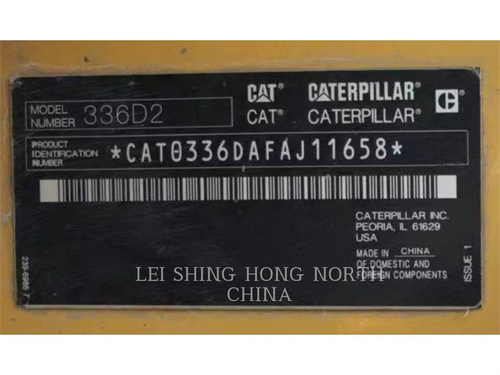 CAT 336D2 Lánctalpas kotrók