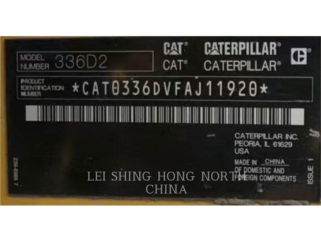 CAT 336D2 Lánctalpas kotrók