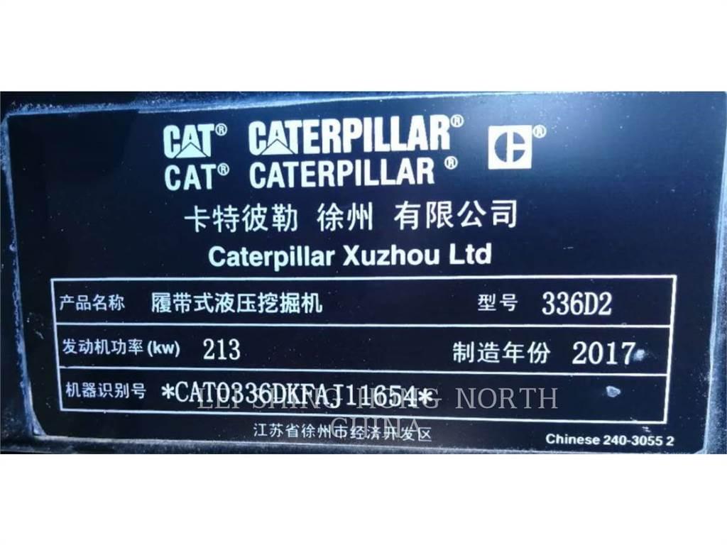 CAT 336D2 Lánctalpas kotrók