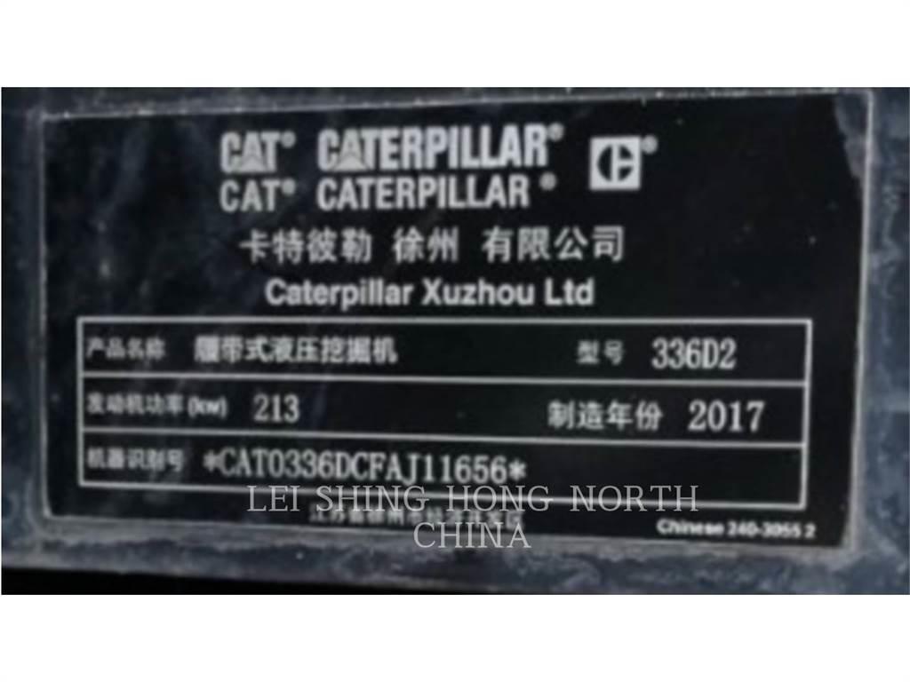 CAT 336D2 Lánctalpas kotrók