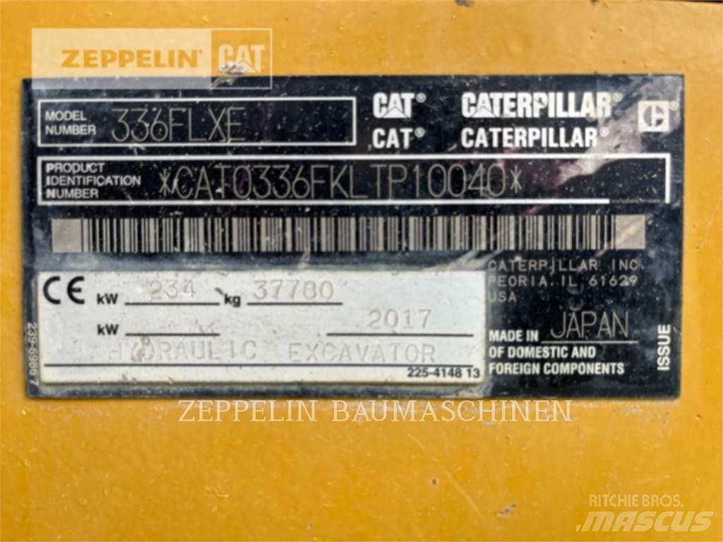 CAT 336FLNXE Lánctalpas kotrók