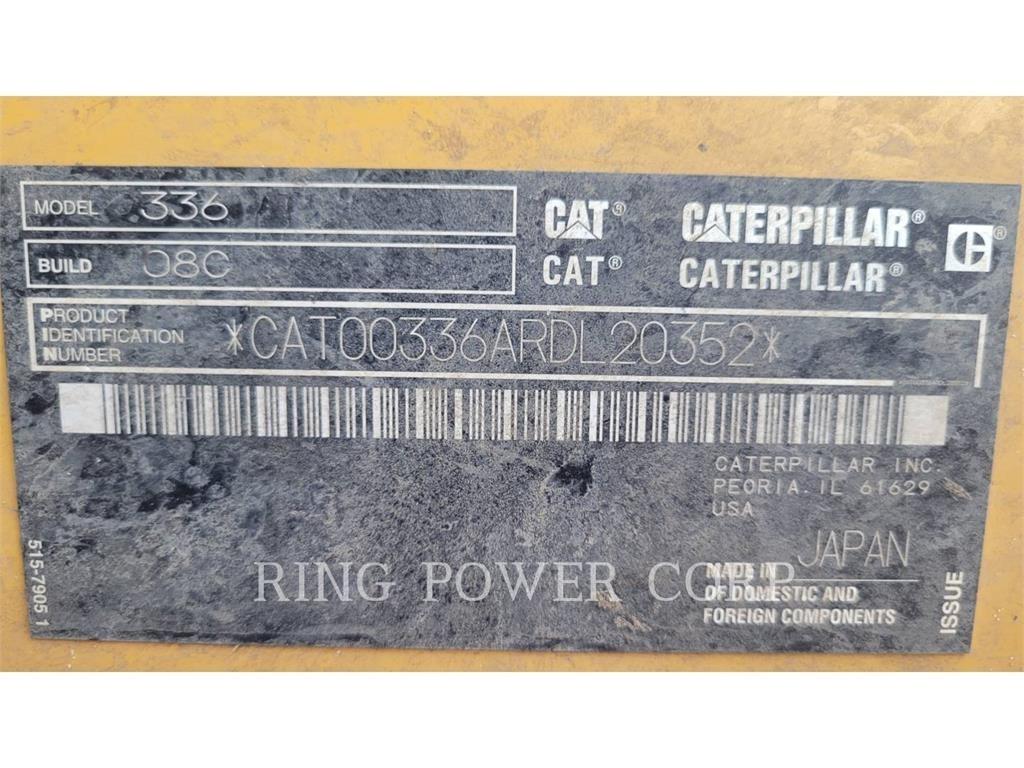 CAT 336HYDTHUM Lánctalpas kotrók