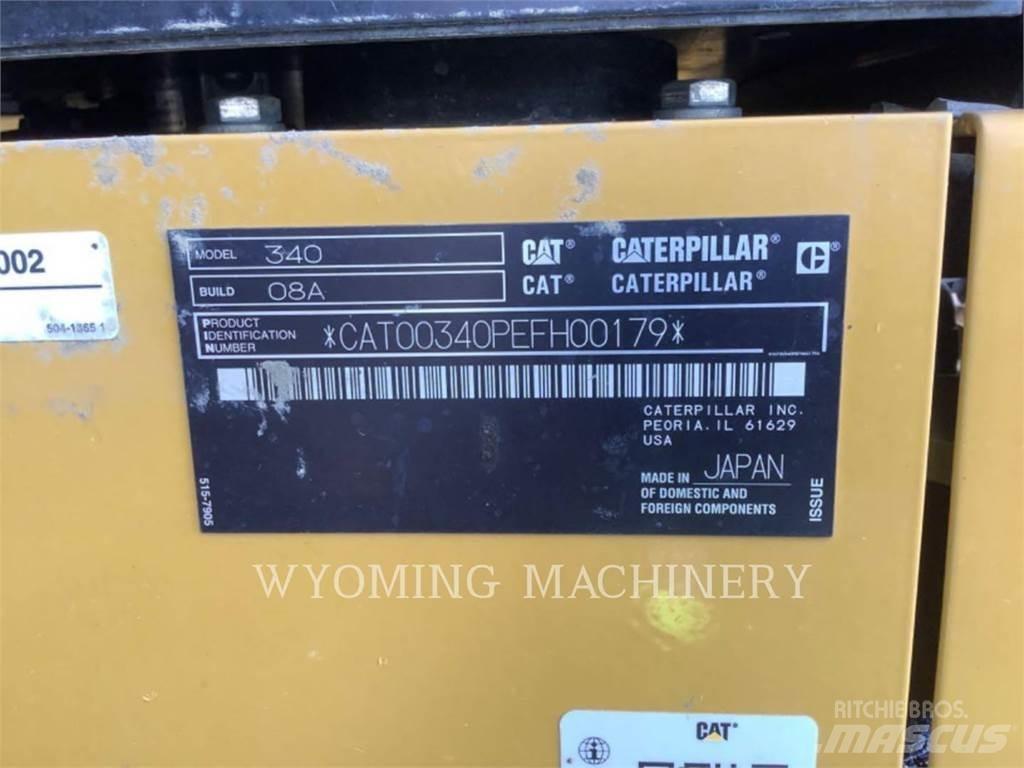 CAT 340 Lánctalpas kotrók