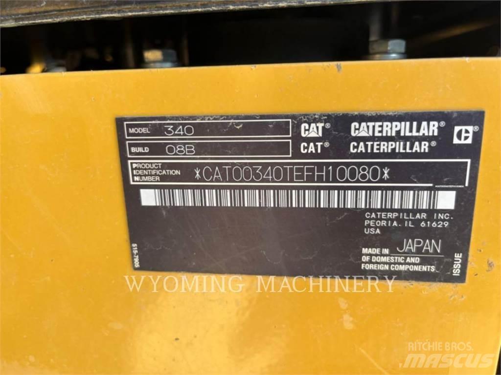 CAT 340 Lánctalpas kotrók