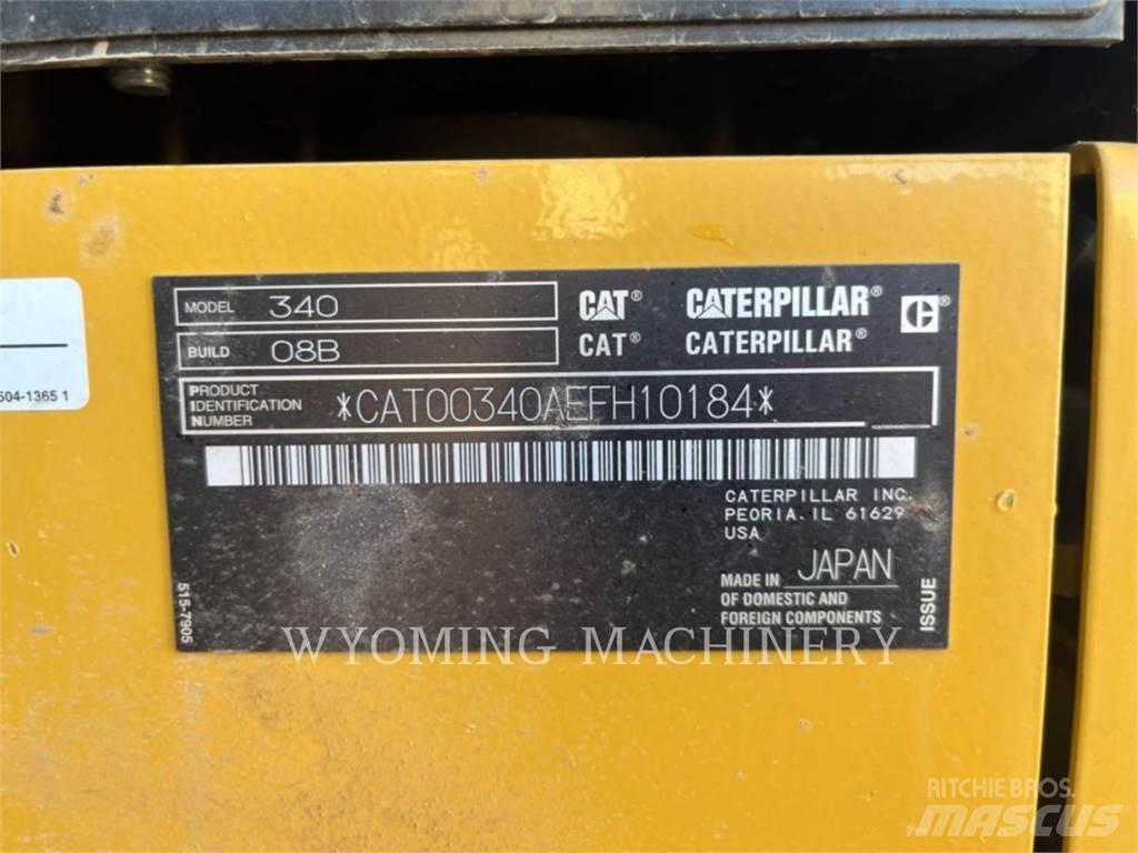 CAT 340 Lánctalpas kotrók