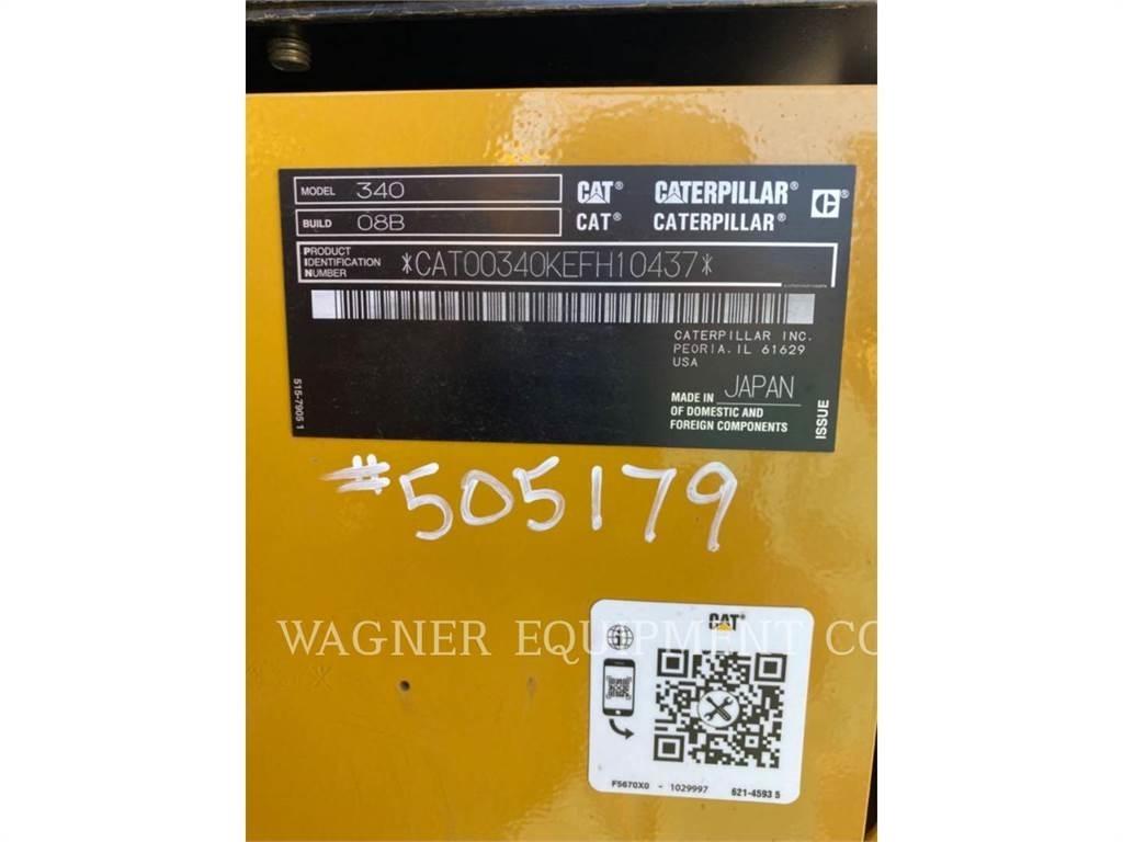 CAT 340 Lánctalpas kotrók