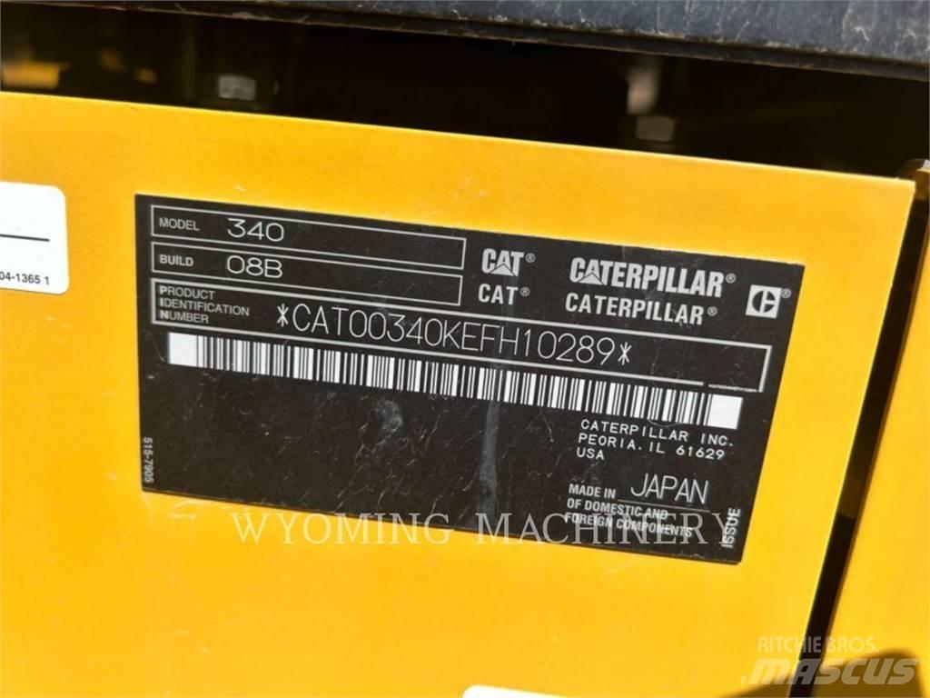 CAT 340 lánctalpas dózerek