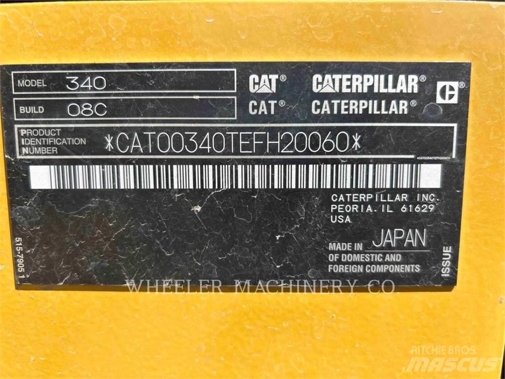 CAT 340 Lánctalpas kotrók
