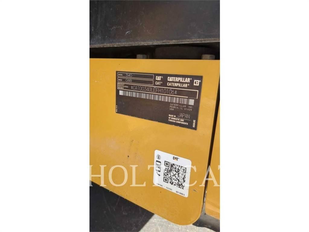 CAT 340 10 TC Lánctalpas kotrók