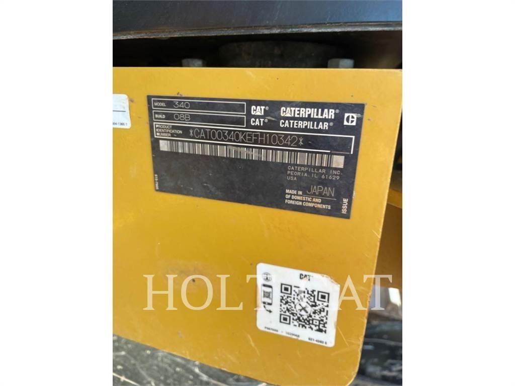 CAT 340 10 TC Lánctalpas kotrók