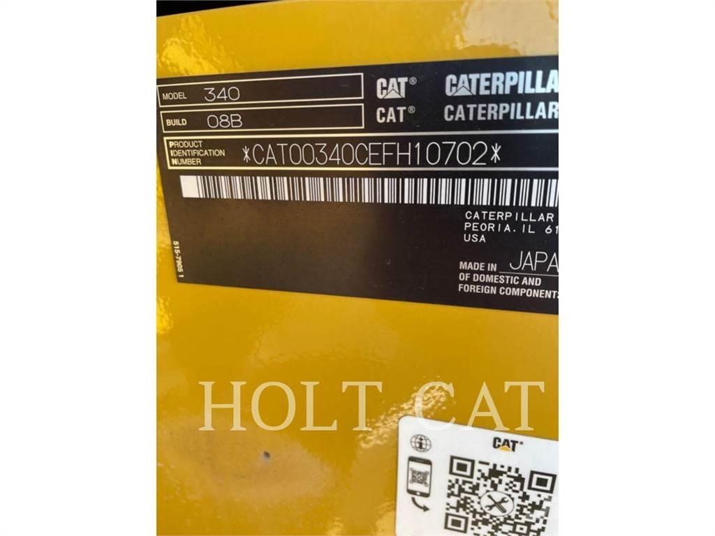 CAT 340 10 TC Lánctalpas kotrók