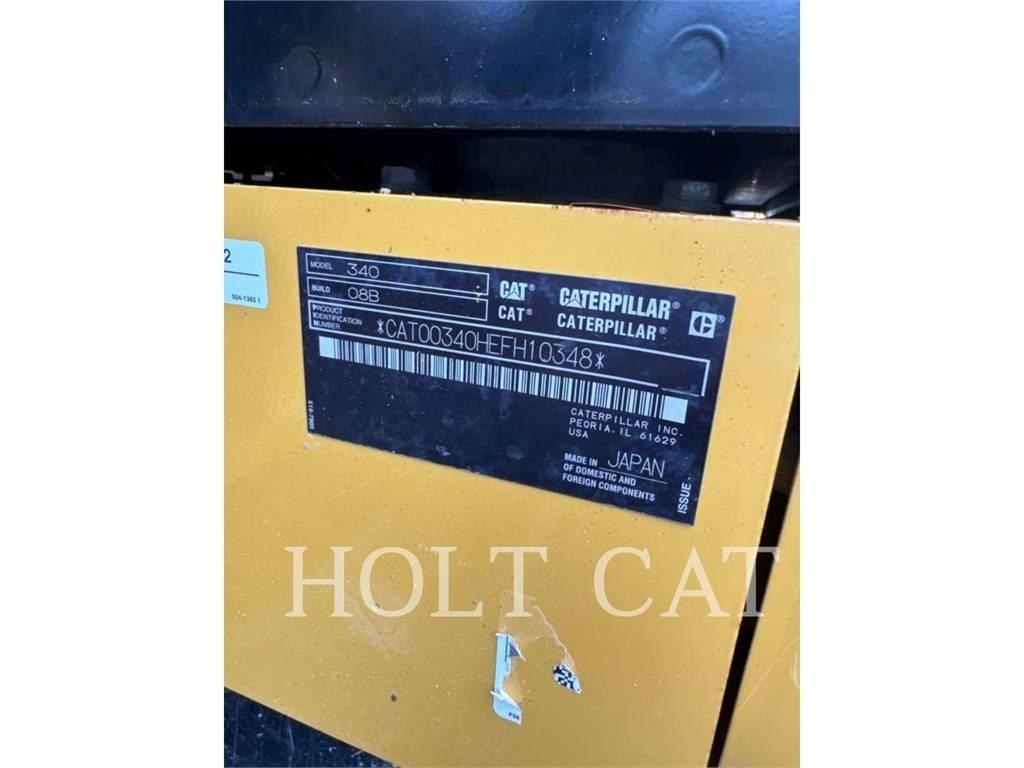 CAT 340 12 TC Lánctalpas kotrók