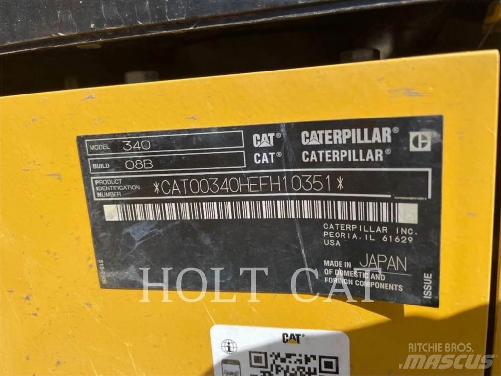 CAT 340 12 TC Lánctalpas kotrók