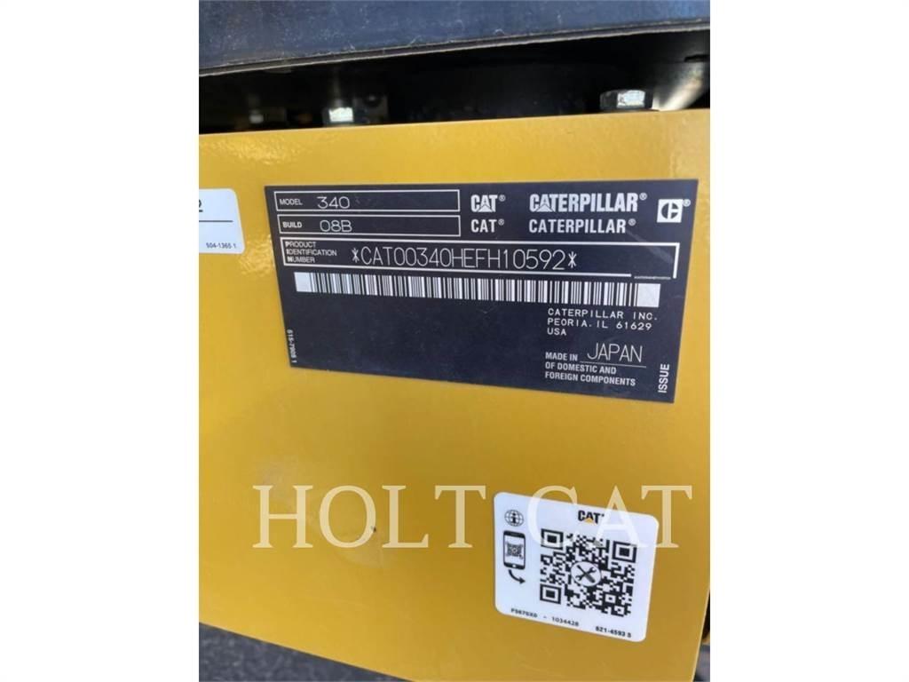 CAT 340 12 TC Lánctalpas kotrók