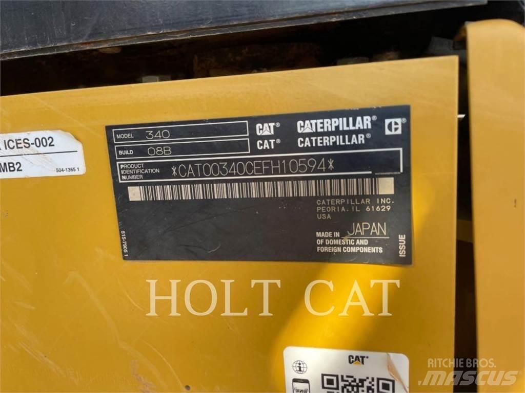 CAT 340 12 TC Lánctalpas kotrók