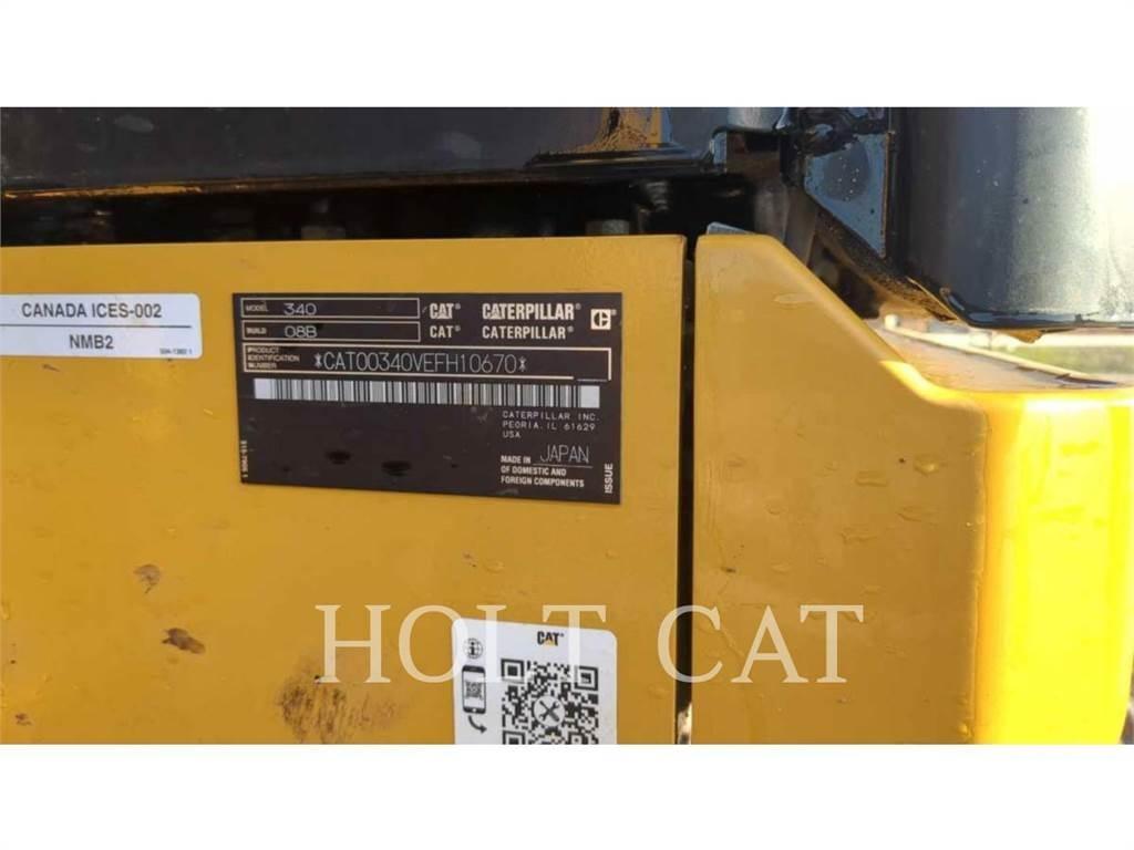 CAT 340 12 TC Lánctalpas kotrók