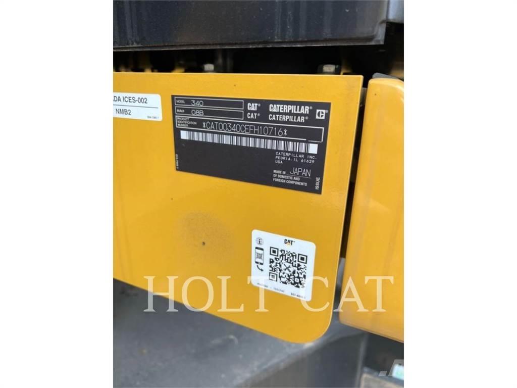 CAT 340 12 TC Lánctalpas kotrók