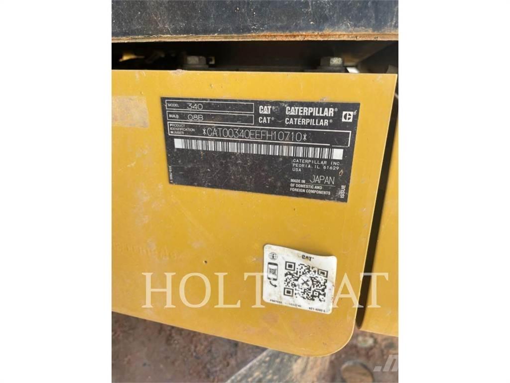 CAT 340 12 TC Lánctalpas kotrók