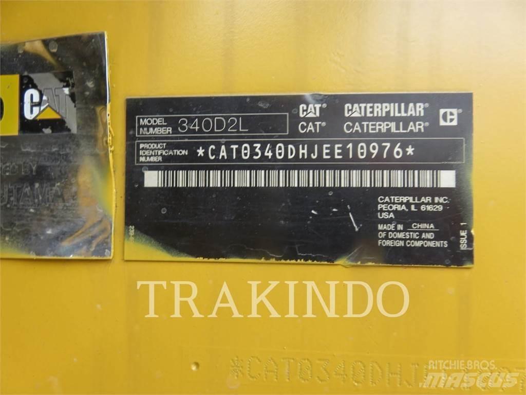 CAT 340D2L Lánctalpas kotrók