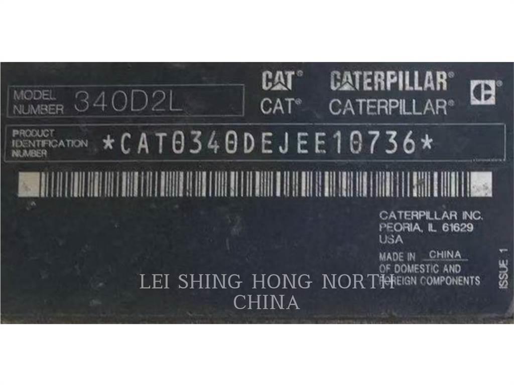 CAT 340D2L Lánctalpas kotrók