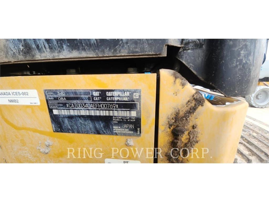 CAT 340TC Lánctalpas kotrók