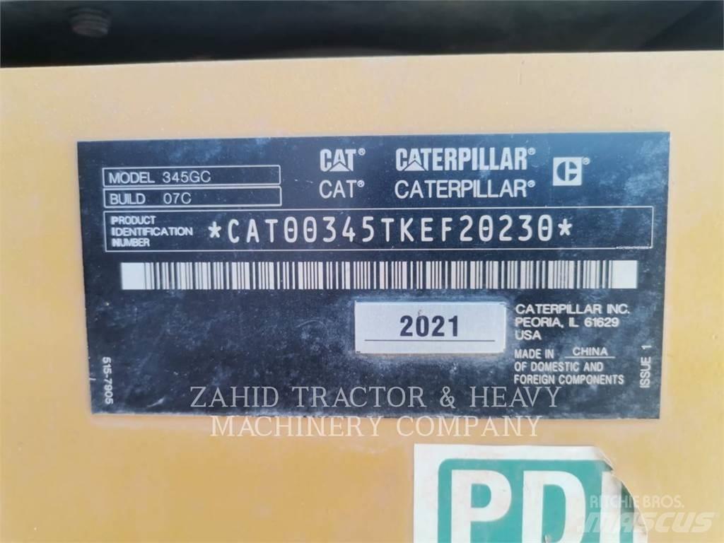 CAT 345-07GC Lánctalpas kotrók