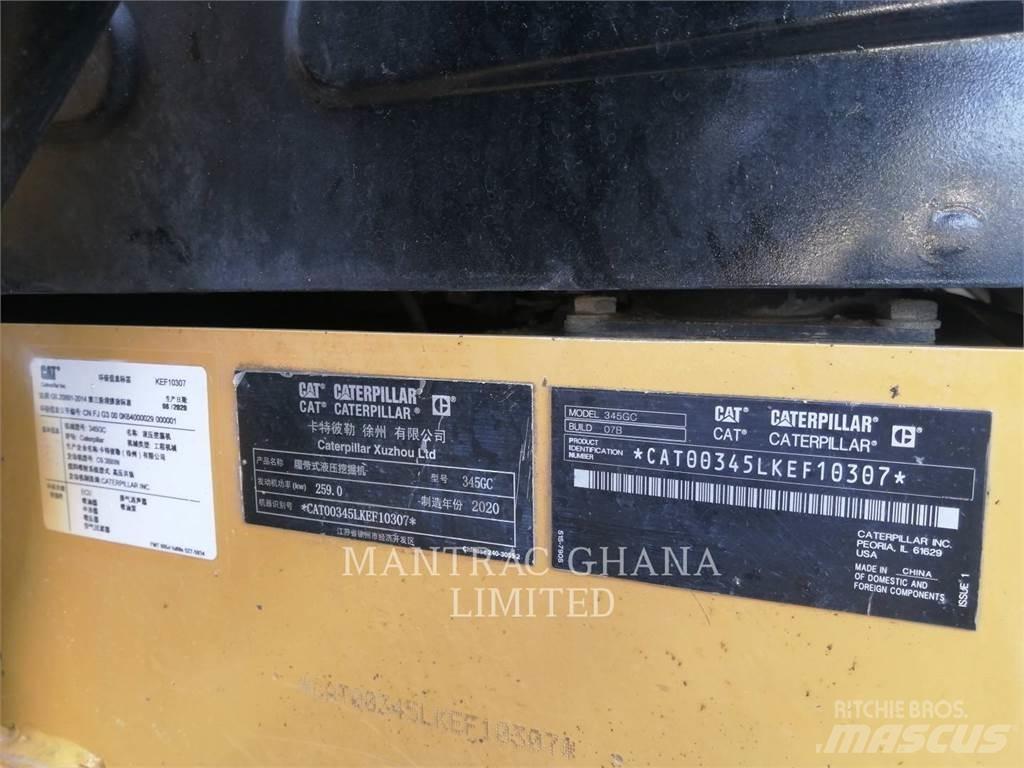 CAT 345-07GC Lánctalpas kotrók