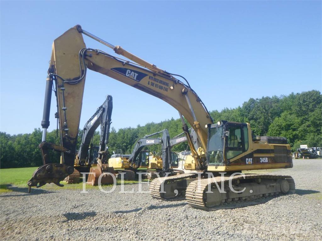 CAT 345BIIL Lánctalpas kotrók