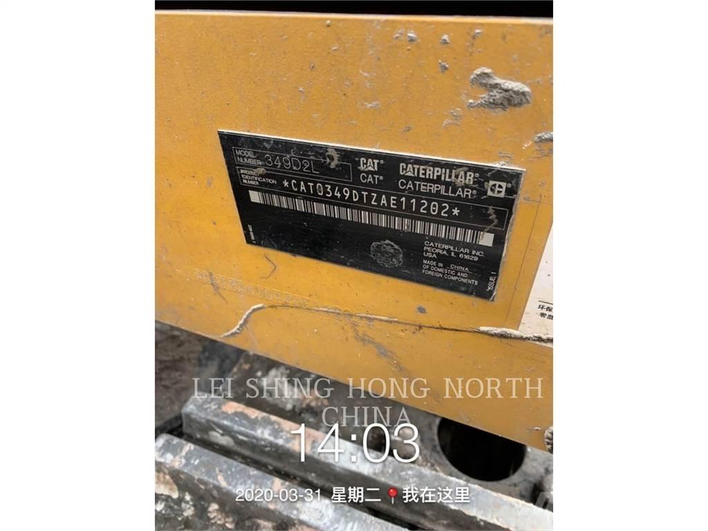 CAT 349 D2 L Lánctalpas kotrók
