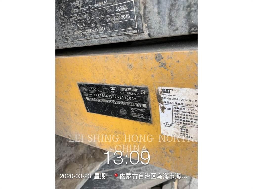 CAT 349 D2 L Lánctalpas kotrók