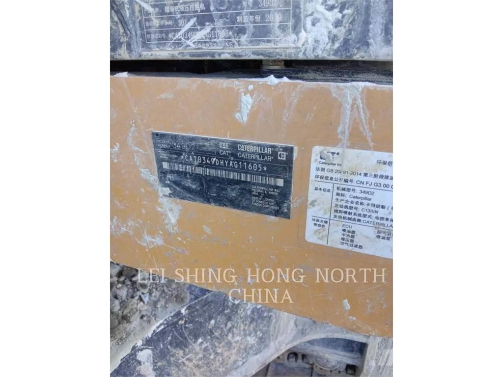 CAT 349D2 Lánctalpas kotrók