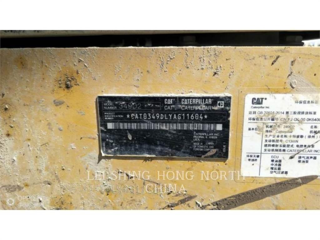 CAT 349D2 Lánctalpas kotrók