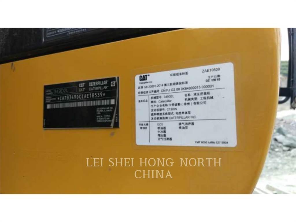 CAT 349D2L Lánctalpas kotrók