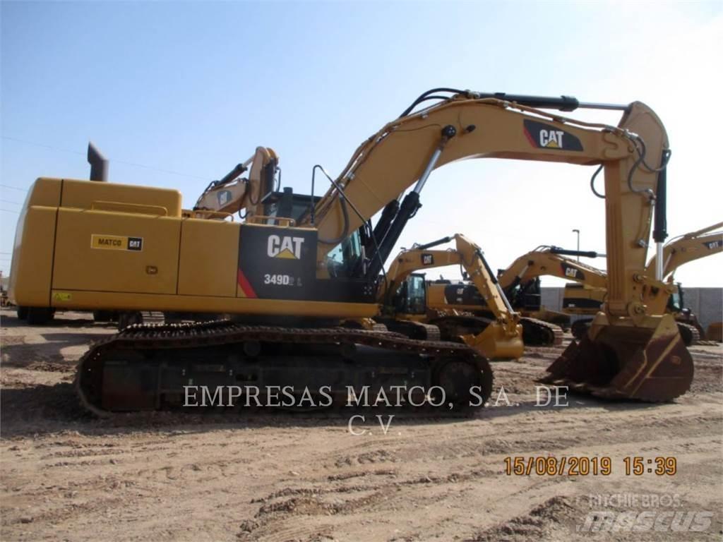 CAT 349D2L Lánctalpas kotrók