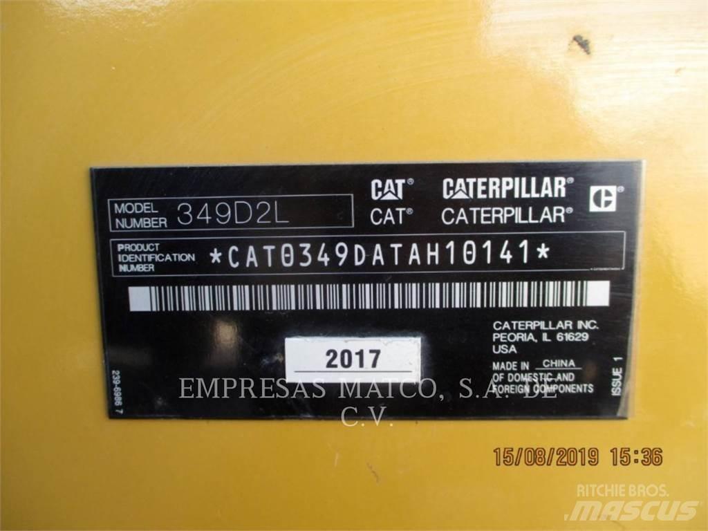 CAT 349D2L Lánctalpas kotrók