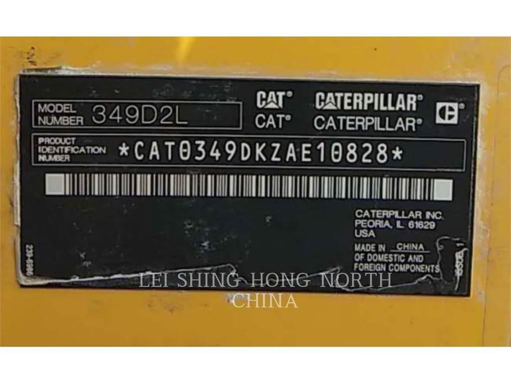 CAT 349D2L Lánctalpas kotrók