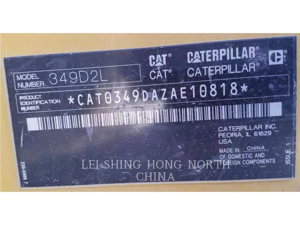 CAT 349D2L Lánctalpas kotrók