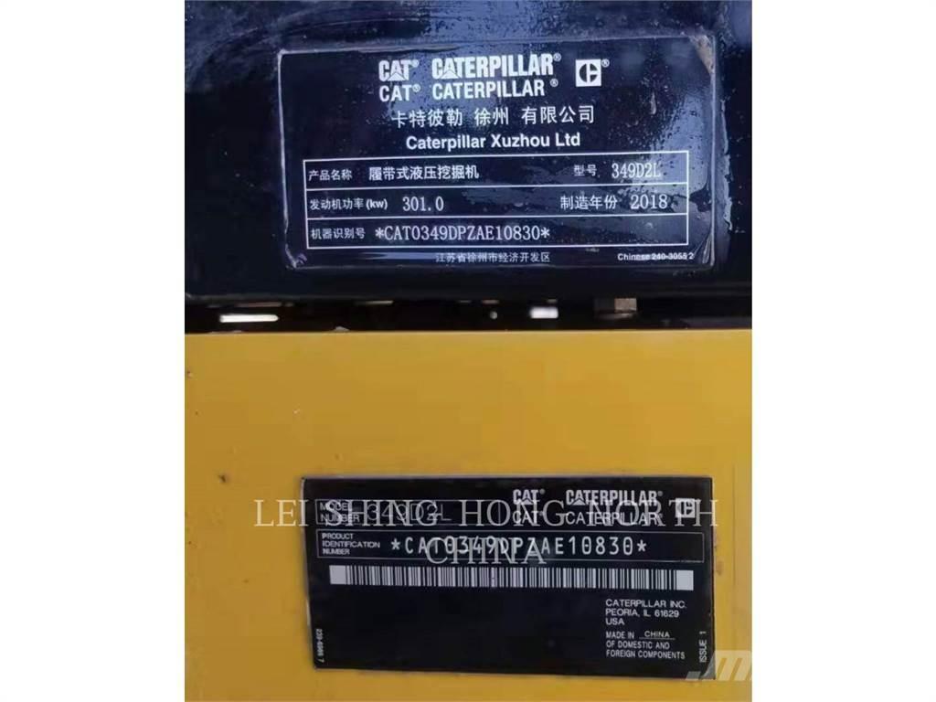 CAT 349D2L Lánctalpas kotrók