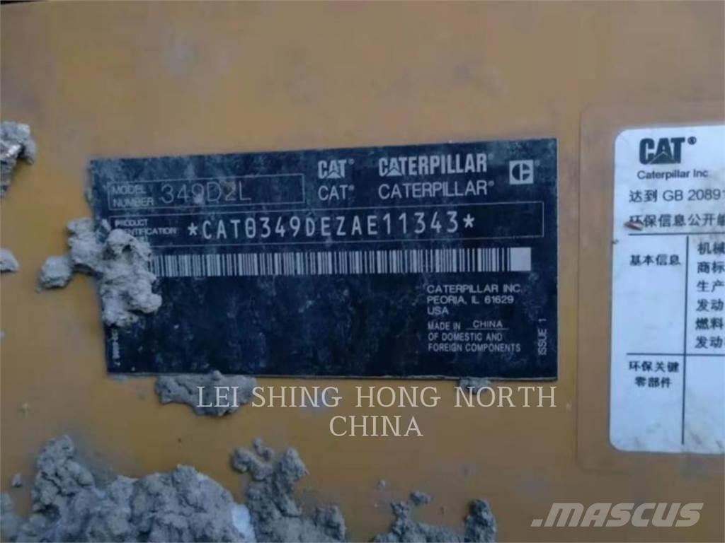 CAT 349D2L Lánctalpas kotrók