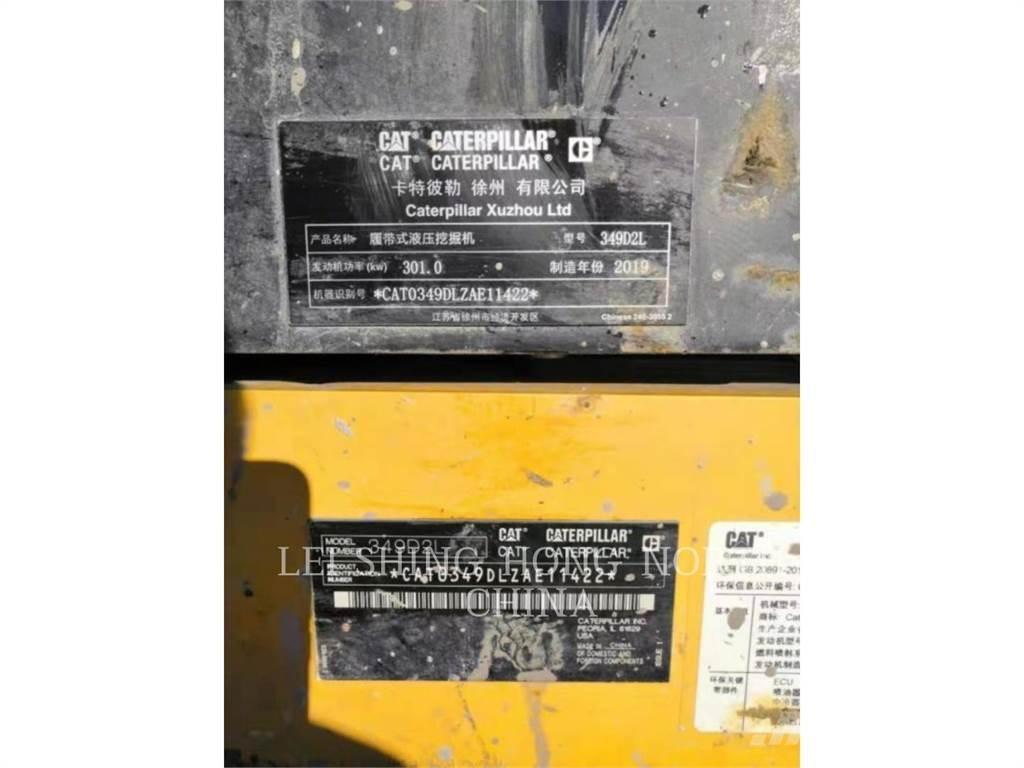 CAT 349D2L Lánctalpas kotrók