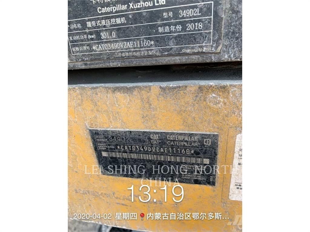 CAT 349D2L Lánctalpas kotrók