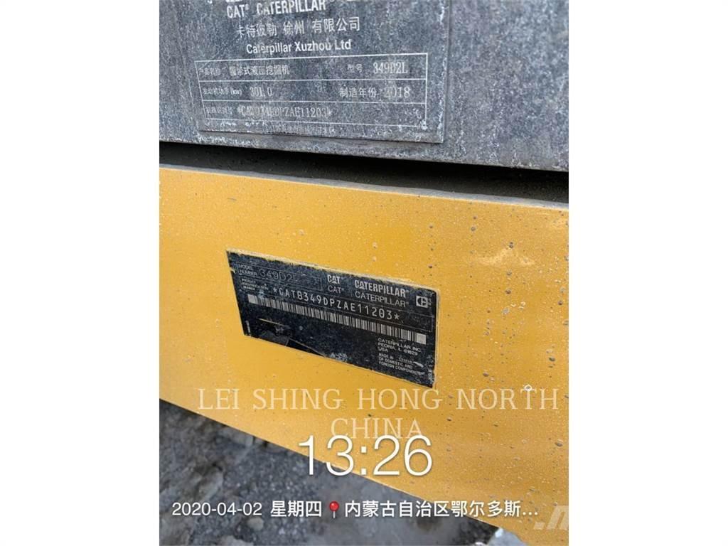 CAT 349D2L Lánctalpas kotrók