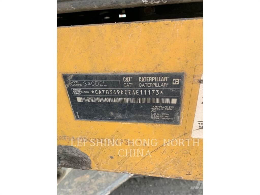 CAT 349D2L Lánctalpas kotrók