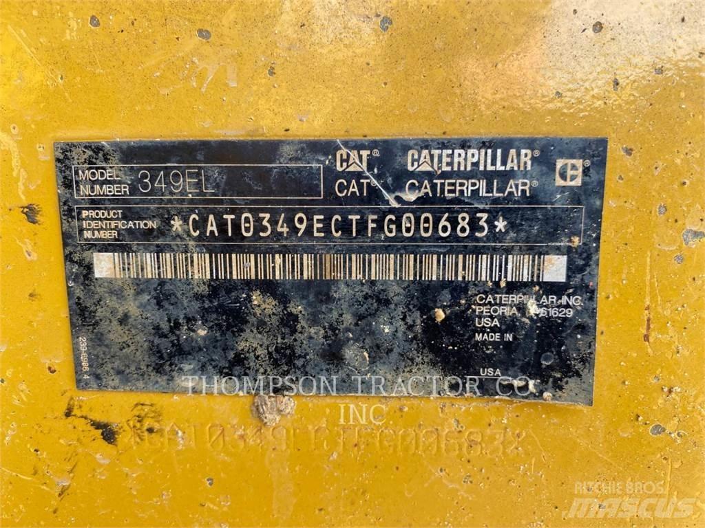 CAT 349EL Lánctalpas kotrók