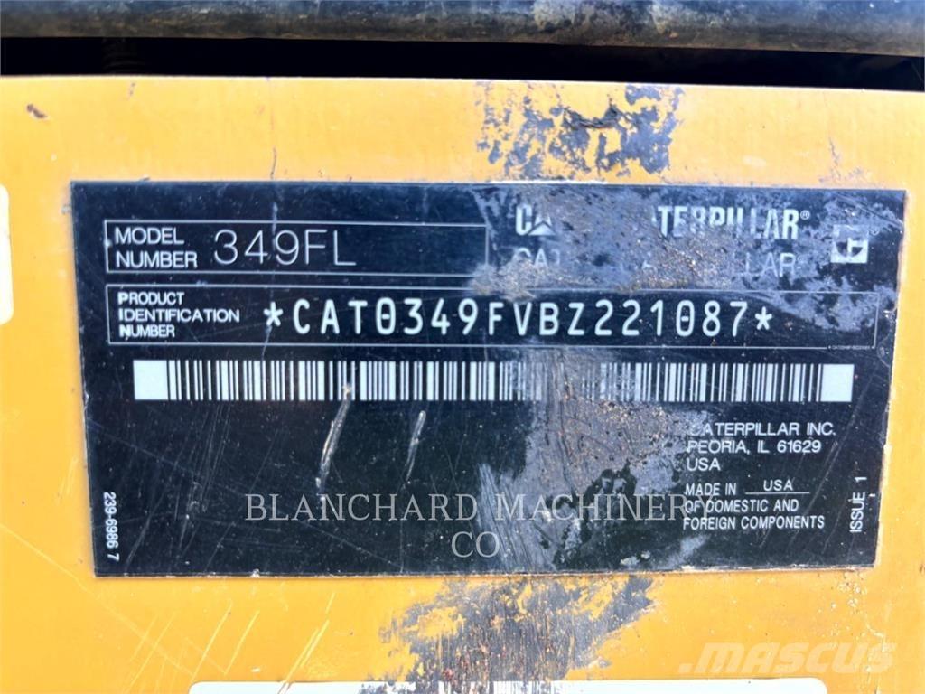 CAT 349F Lánctalpas kotrók