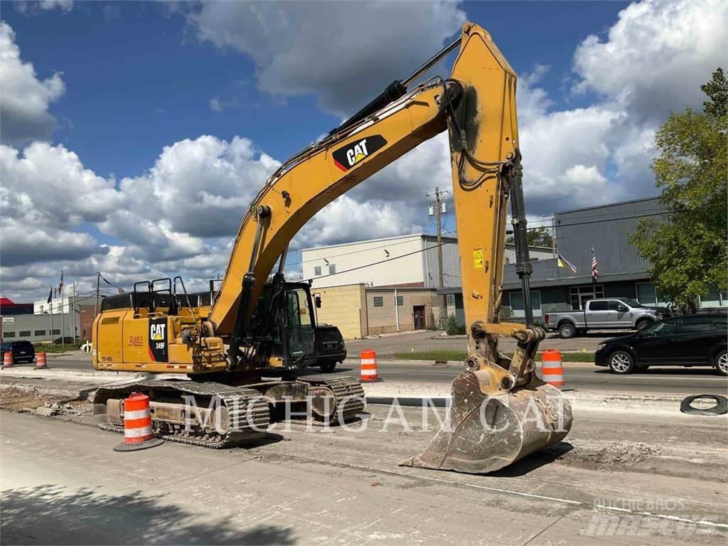 CAT 349FL + Lánctalpas kotrók