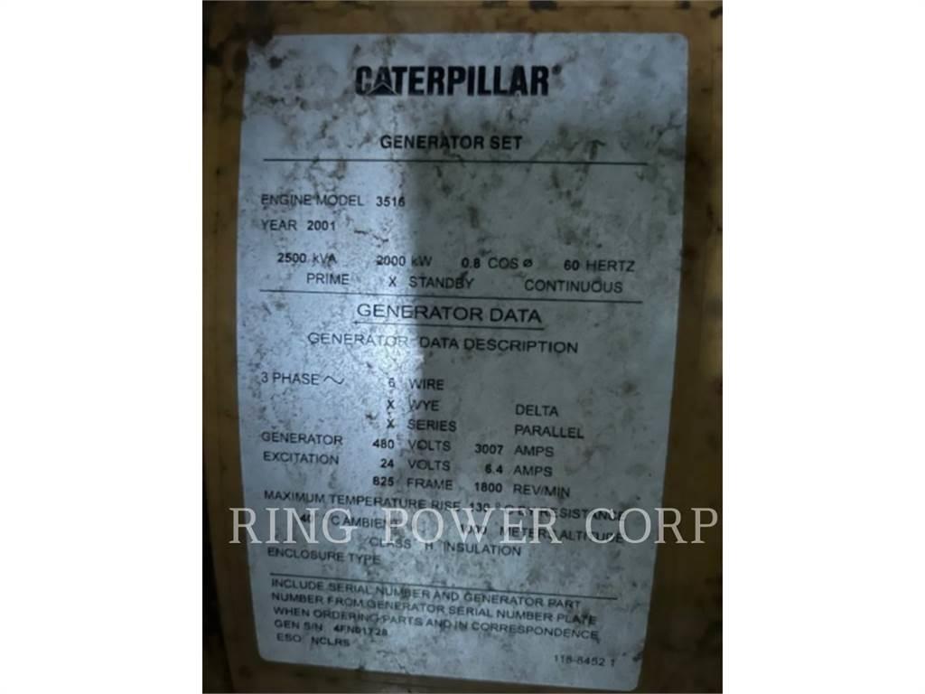 CAT 3516B Dízel áramfejlesztők
